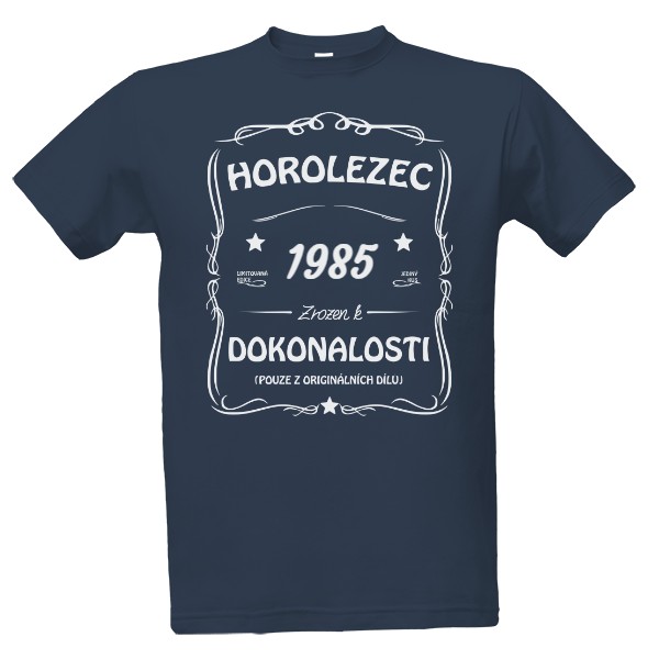 Tričko s potlačou Horolezec - narozeniny