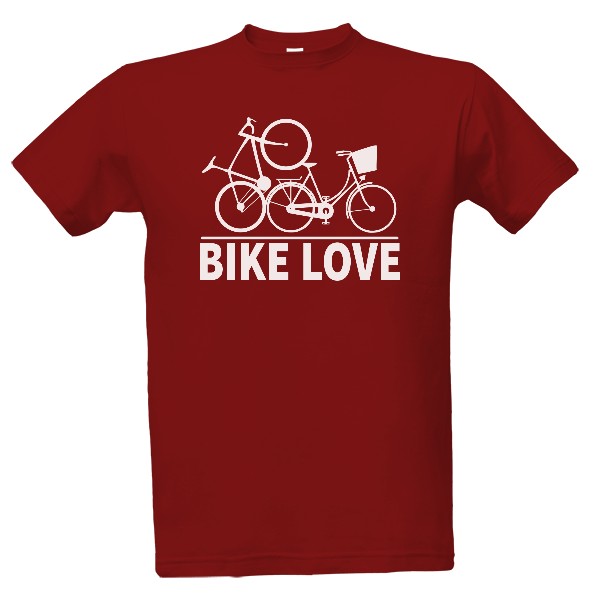 Tričko s potlačou Bike love