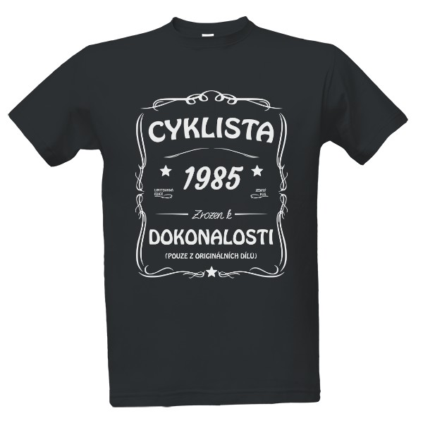 Tričko s potlačou Cyklista - narozeniny