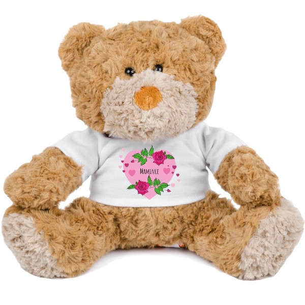 Medvedík Teddy s potlačou Den matek - medvídek mamince