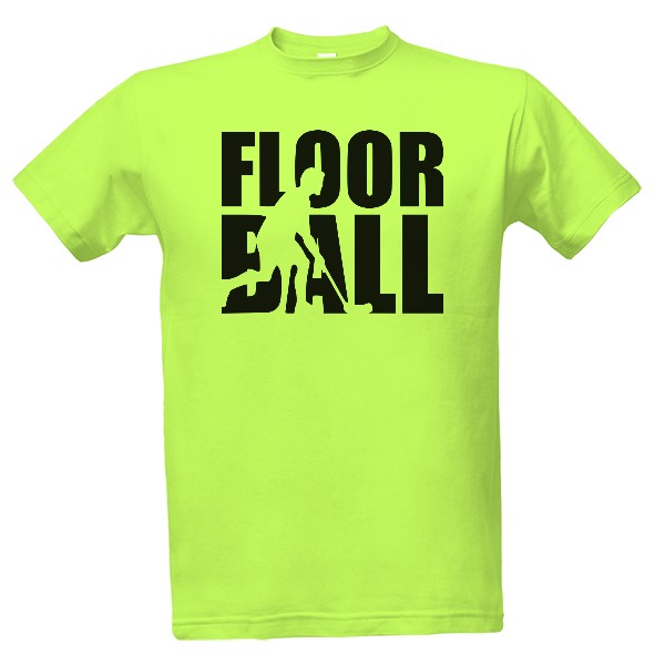 Tričko s potlačou Floorball - hráč