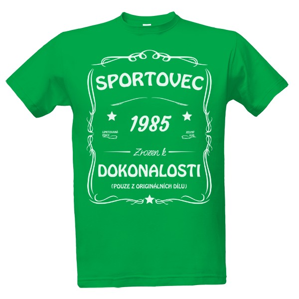 Tričko s potiskem Sportovec - narozeniny