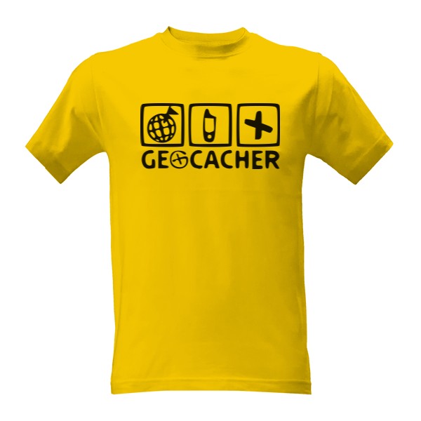 Tričko s potlačou Geocacher obrázky