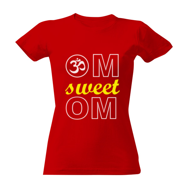 Tričko s potlačou ÓM sweet OM