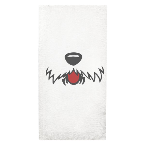 Nákrčnik/bandana s potlačou Rúško westík