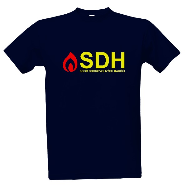 Tričko s potiskem SDH plamen