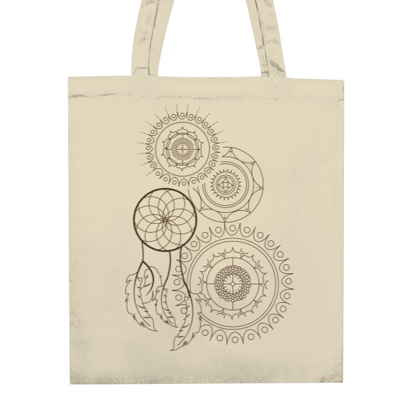 Nákupní taška unisex s potlačou Lapač snů